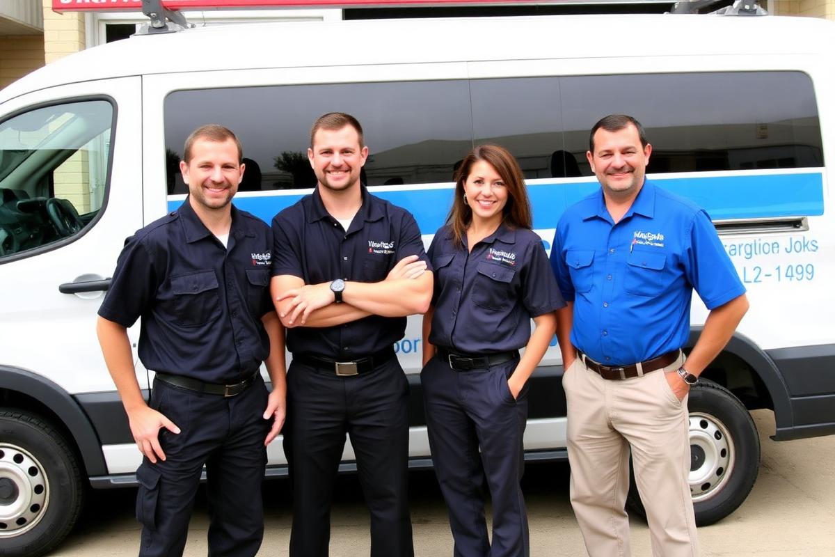 Wellpinit Garage Doors professional service team ready to help with your garage door needs